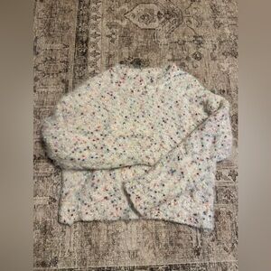 Women's Multicolor Speckled Sweater